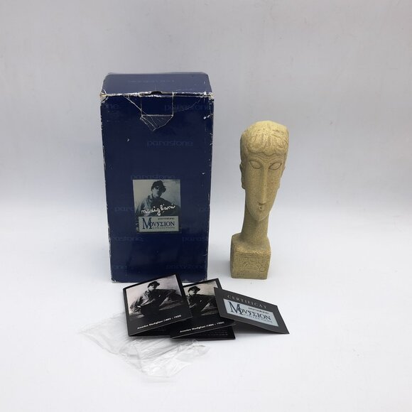 The Head By Amedeo Modigliani Replica - Picture 9 of 10